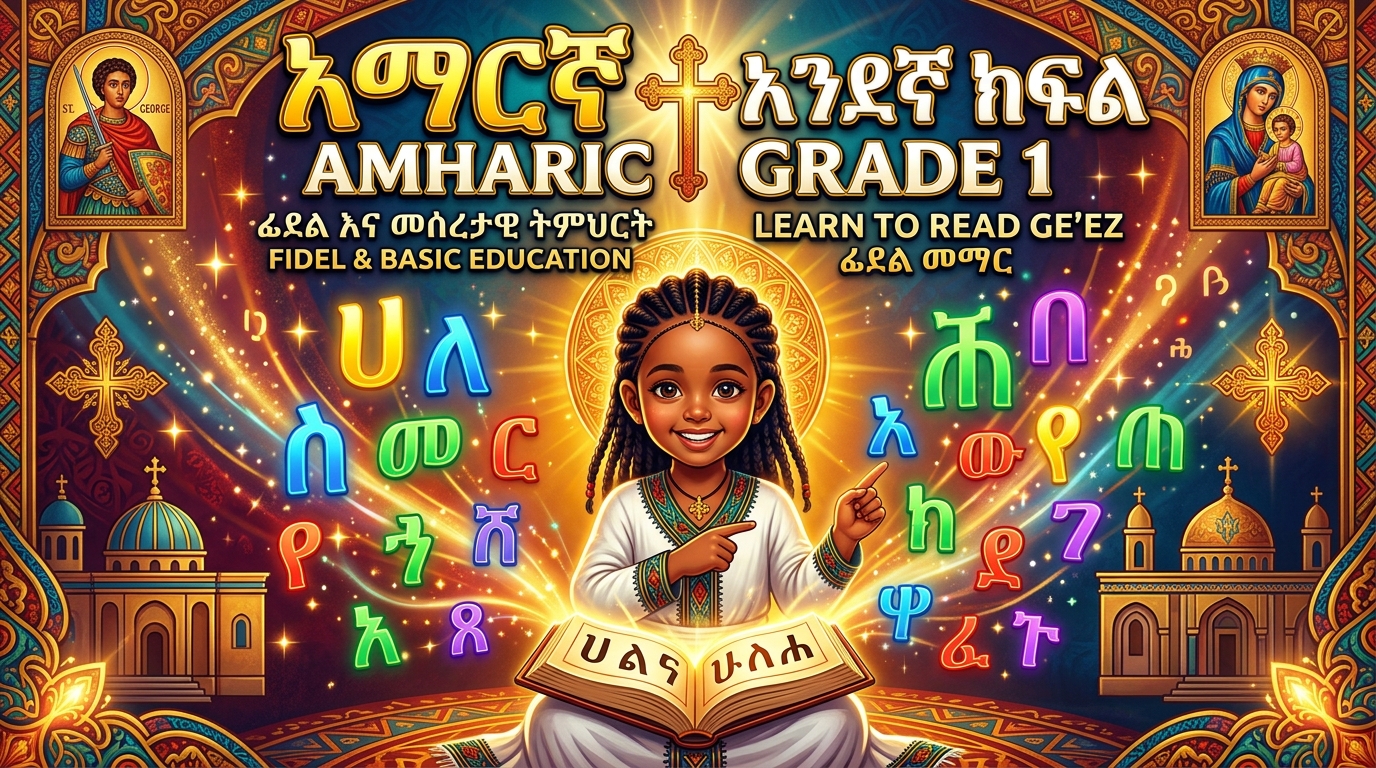 Amharic Grade 1 Extended