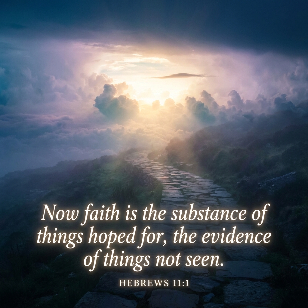 🌟 Walking in Faith & Truth: God's eternal guidance lighting our spiritual pathway.