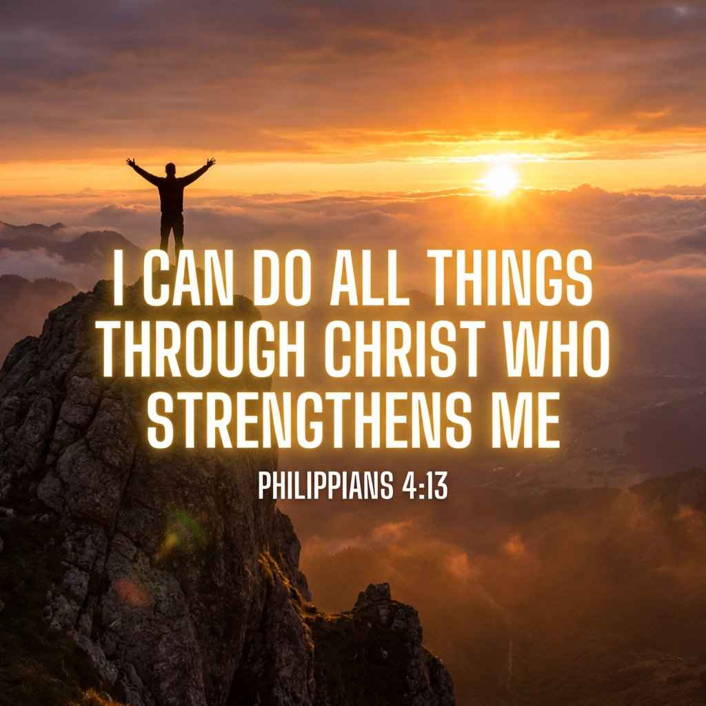 ⛰️ Mountains of Faith: Standing strong in prayer and spiritual victory.